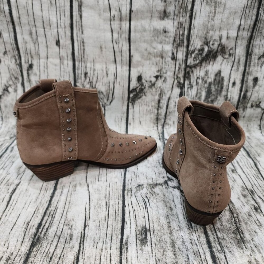 Western Inspired Studded Sam Edelman Booties - Picture 8 of 9